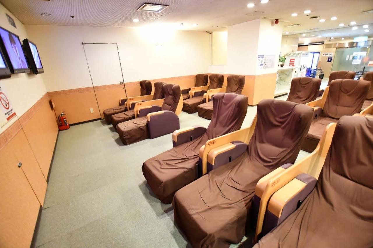 Capsule Hotel Asahi Plaza Shinsaibashi Ōsaka Extérieur photo